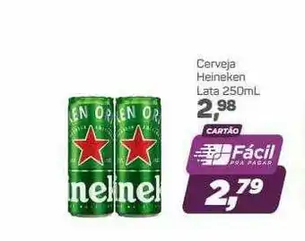 Supermercados São Vicente Cerveza Heineken oferta
