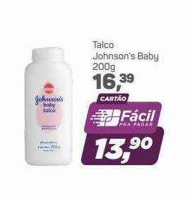 Supermercados São Vicente Talco Johnson's Baby oferta