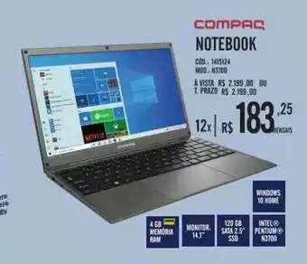 Zema Notebook Compaq oferta