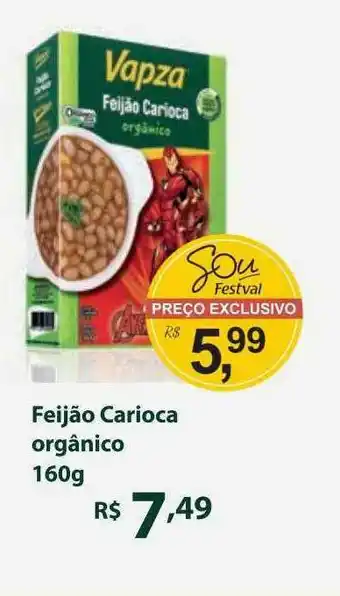 Feijão Carioca Orgânico