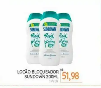 Loção Bloqueador Sundwn