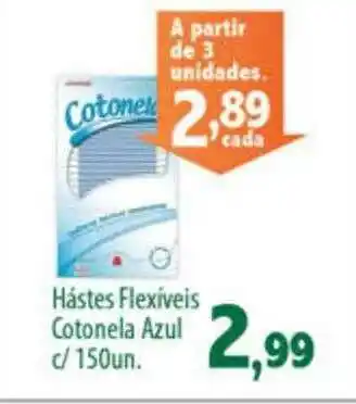 Hástes Flexiveis Cotonela Azul