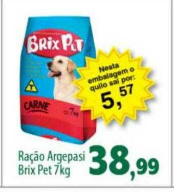 Ração Argepasi Brix Pet