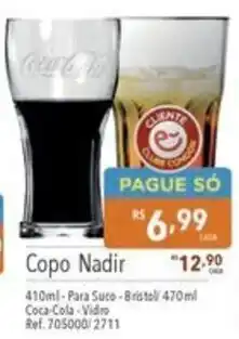 Supermercados Condor Copo Nadir oferta