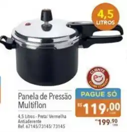 Supermercados Condor Panela de Pressão Multiflon oferta