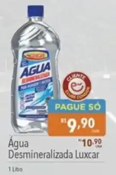 Supermercados Condor Água Desmineralizada Luxcar oferta