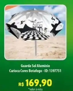 Amoedo Guarda Sol Alumínio oferta