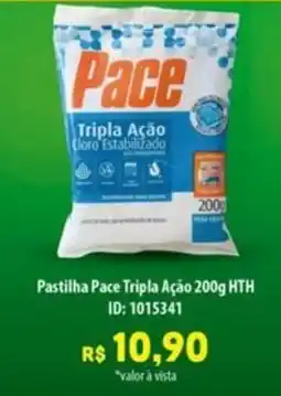 Amoedo Pastilha Pace Tripla Ação HTH oferta