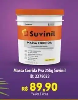Amoedo Massa Corrida Pva Suvinil oferta
