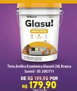 Amoedo Tinta Acrilica Econômica Glasurit Branca Suvinil oferta