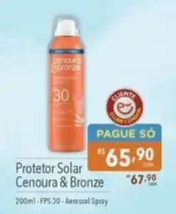 Supermercados Condor Protetor Solar Cenoura & Bronze oferta