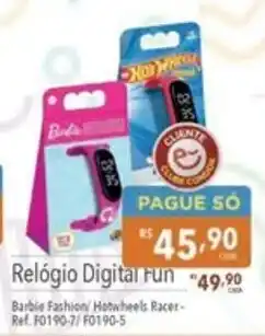 Supermercados Condor Relógio Digital Fun oferta