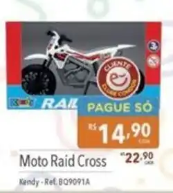 Supermercados Condor Moto Raid Cross oferta
