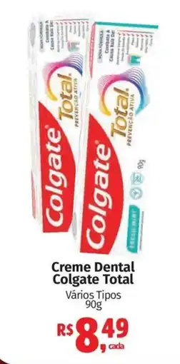 Supermercados Mateus Creme Dental Colgate Total oferta