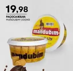 Mercadão Atacadista Pacoca rolha mandubim oferta