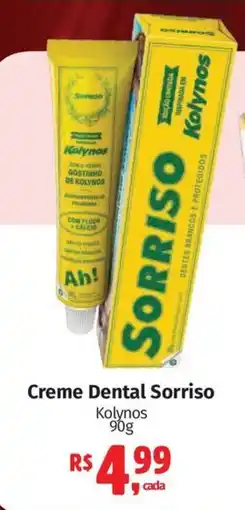 Supermercados Mateus Creme Dental Sorriso Kolynos oferta