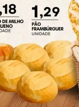 Mercadão Atacadista Pão frambúrguer oferta