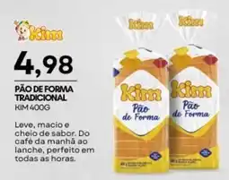 Mercadão Atacadista Pão de forma tradicional kim oferta