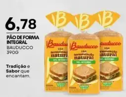 Mercadão Atacadista Pão de forma integral bauducco oferta