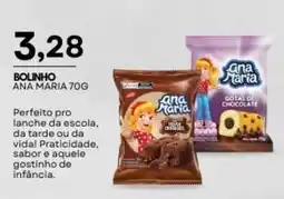 Mercadão Atacadista Bolinho ana maria oferta
