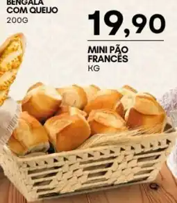Mercadão Atacadista Mini pão francës oferta
