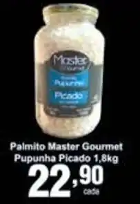 Rossi Supermercado Palmito Master Gourmet Pupunha Picado 1.8kg oferta