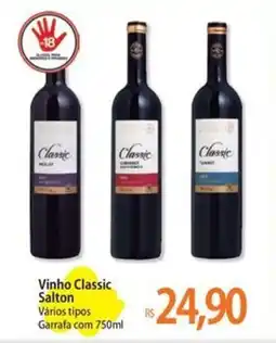 Atacadão Vinho Classic Salton oferta