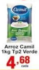 Rossi Supermercado Arroz camil 1kg Tp2 Verde oferta
