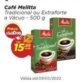 Dia Cafe Melitta 500g oferta