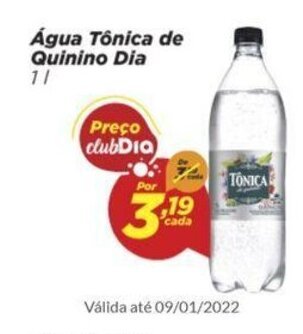 Dia Agua Tonica de Quinino Dia 1L oferta
