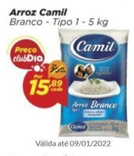 Dia Arroz Camil tipo 1 5kg oferta