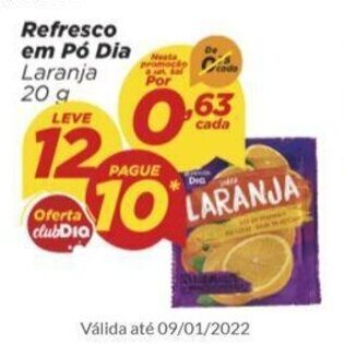 Dia Refresco em po dia 20g oferta