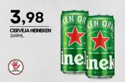 Mercadão Atacadista Cerveja heineken oferta