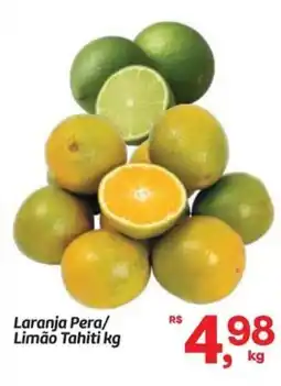 Fort Atacadista Laranja Pera/ Limão Tahiti oferta