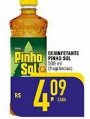 Mercantil Rodrigues Desinfetante pinho sol 500ml oferta