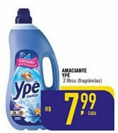 Mercantil Rodrigues Amaciante ypê 2 litros oferta