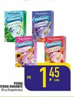 Mercantil Rodrigues Pedra sanitária radiante 30g oferta