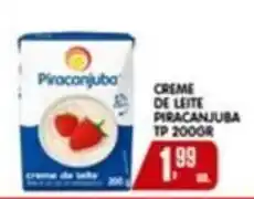 Higa's Supermercado Creme de leite piracanjuba tp oferta
