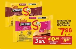 Fort Atacadista Sanduiche Hot Pocket Sadia Sabores oferta