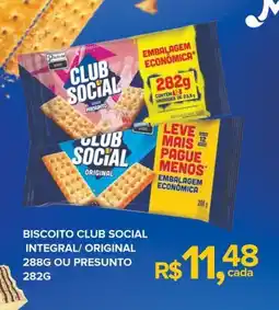 Super Bom Biscoito club social oferta