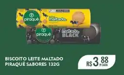 Super Bom Biscoito leite maltado piraquê sabores oferta