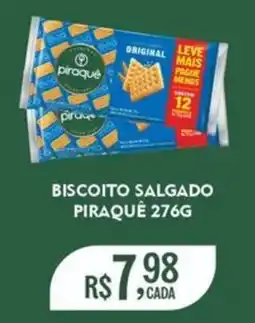 Super Bom Biscoito salgado piraquê oferta