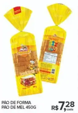Super Bom Pao de forma pão de mel oferta