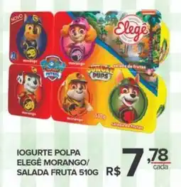 Super Bom Iogurte polpa elege morango/ salada fruta oferta