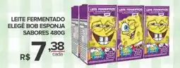 Super Bom Leite fermentado elegê bob esponja sabores oferta