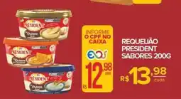 Super Bom Requeijão president sabores oferta