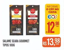 Super Bom Salame seara gourmet tipos oferta