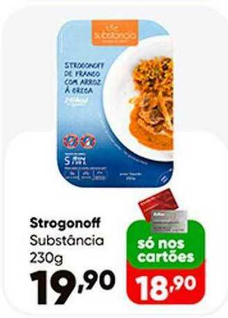 Zaffari Strogonoff Substância oferta