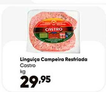 Zaffari Linguiça Campeira Resfriada Castro oferta
