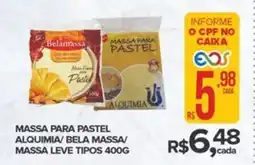 Super Bom Massa para pastel alquimia/ bela massa/ massa leve tipos oferta